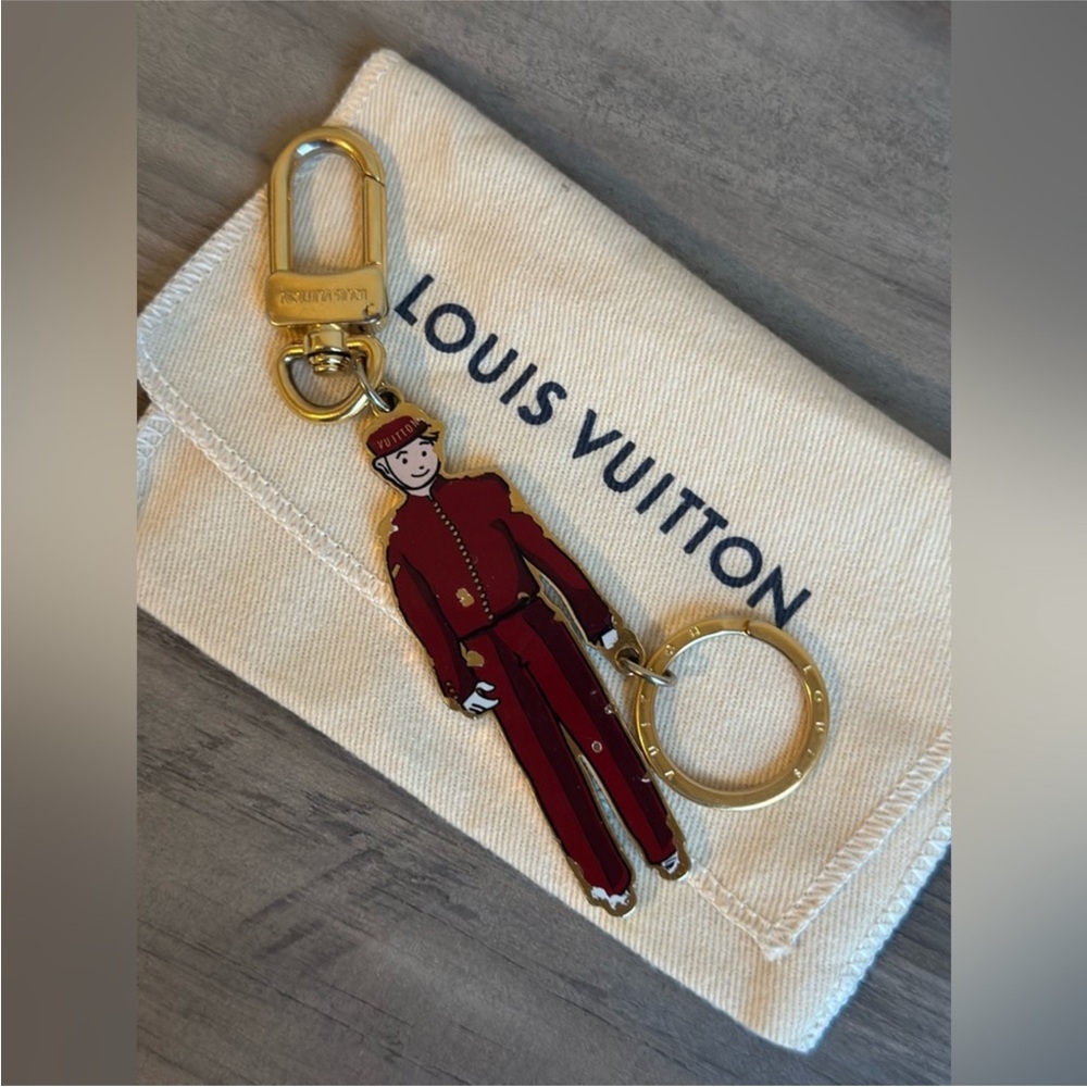 Louis Vuitton very rare Le Groom bag charm key ring - Picture 5 of 7